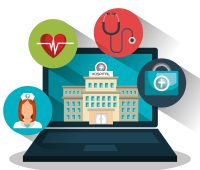medicine online design medicine online design, vector illustration eps10 graphic